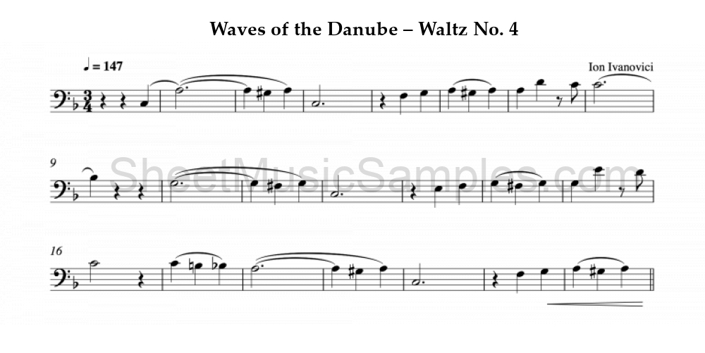 Waves of the Danube – Waltz No. 4