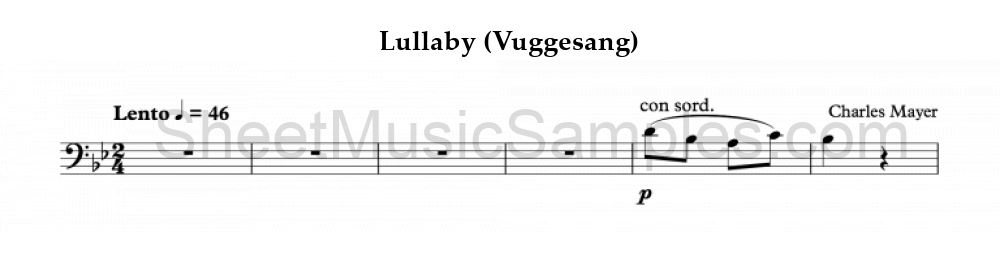 Lullaby (Vuggesang)