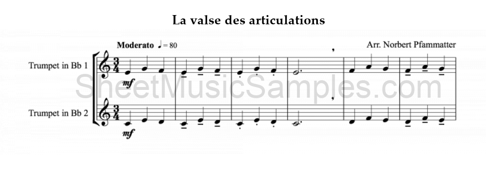 La valse des articulations