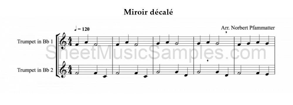 Miroir décalé