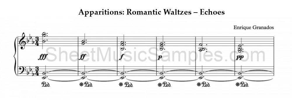 Apparitions: Romantic Waltzes – Echoes