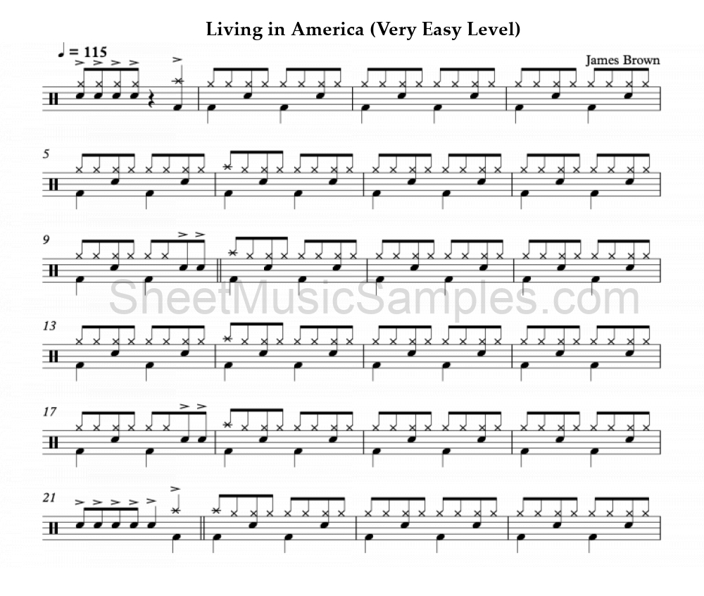 Living in America (Very Easy Level)