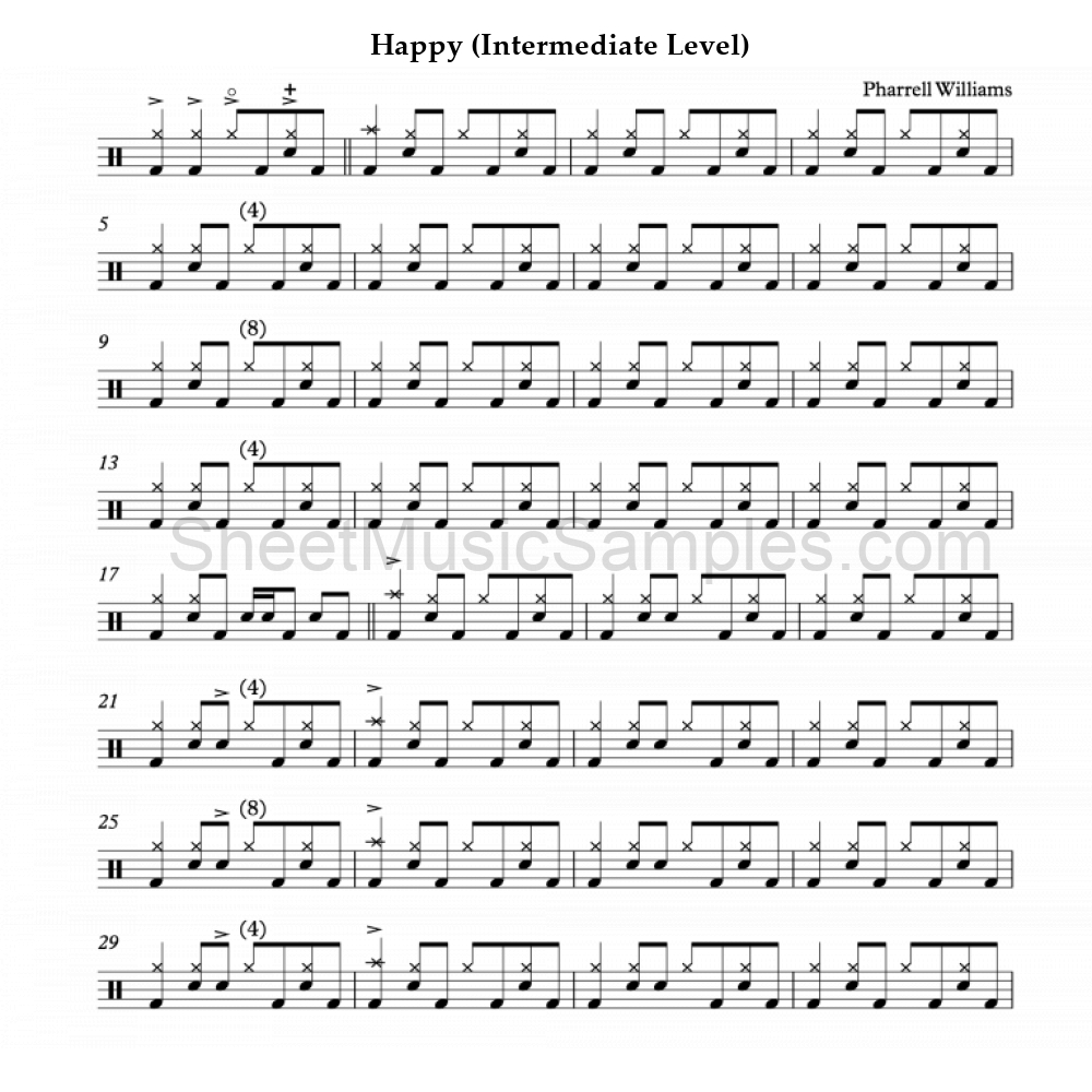 Happy (Intermediate Level)