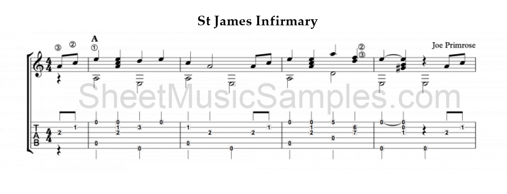 St James Infirmary