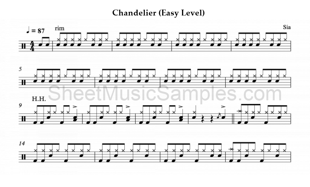 Chandelier (Easy Level)