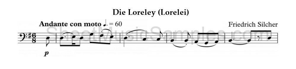 Die Loreley (Lorelei)