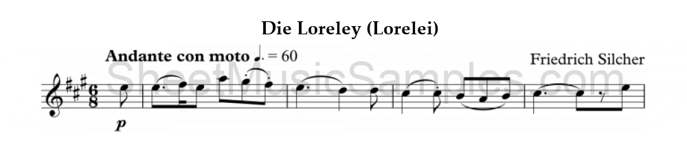 Die Loreley (Lorelei)