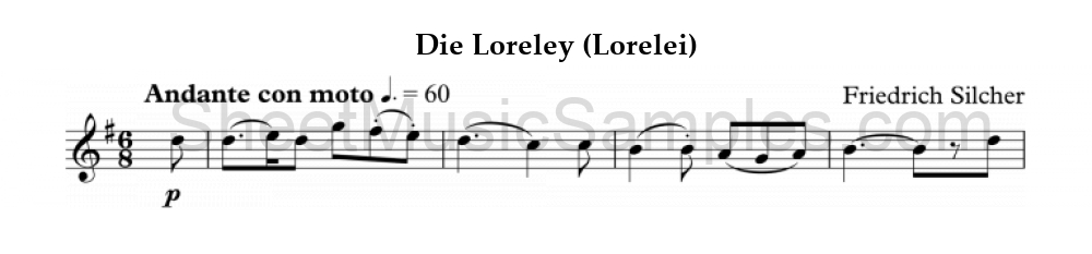 Die Loreley (Lorelei)