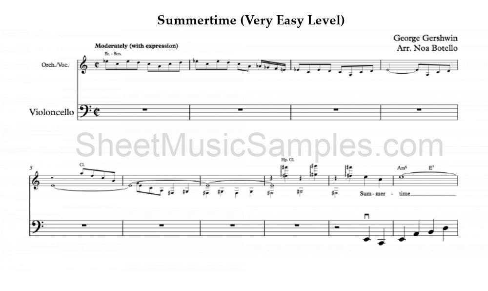 Summertime (Very Easy Level)