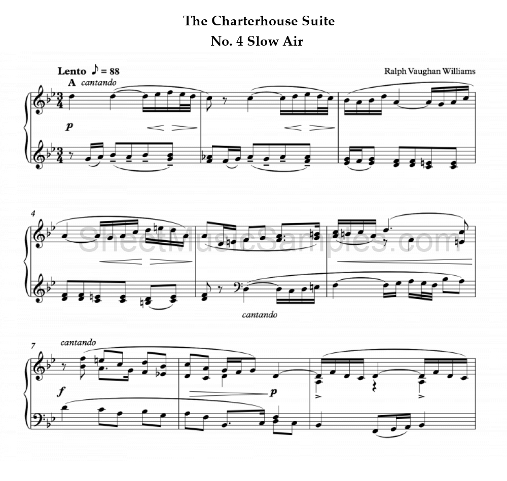 The Charterhouse Suite - No. 4 Slow Air