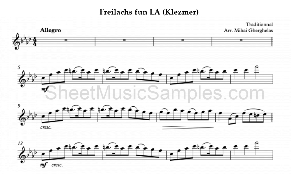 Freilachs fun LA (Klezmer)