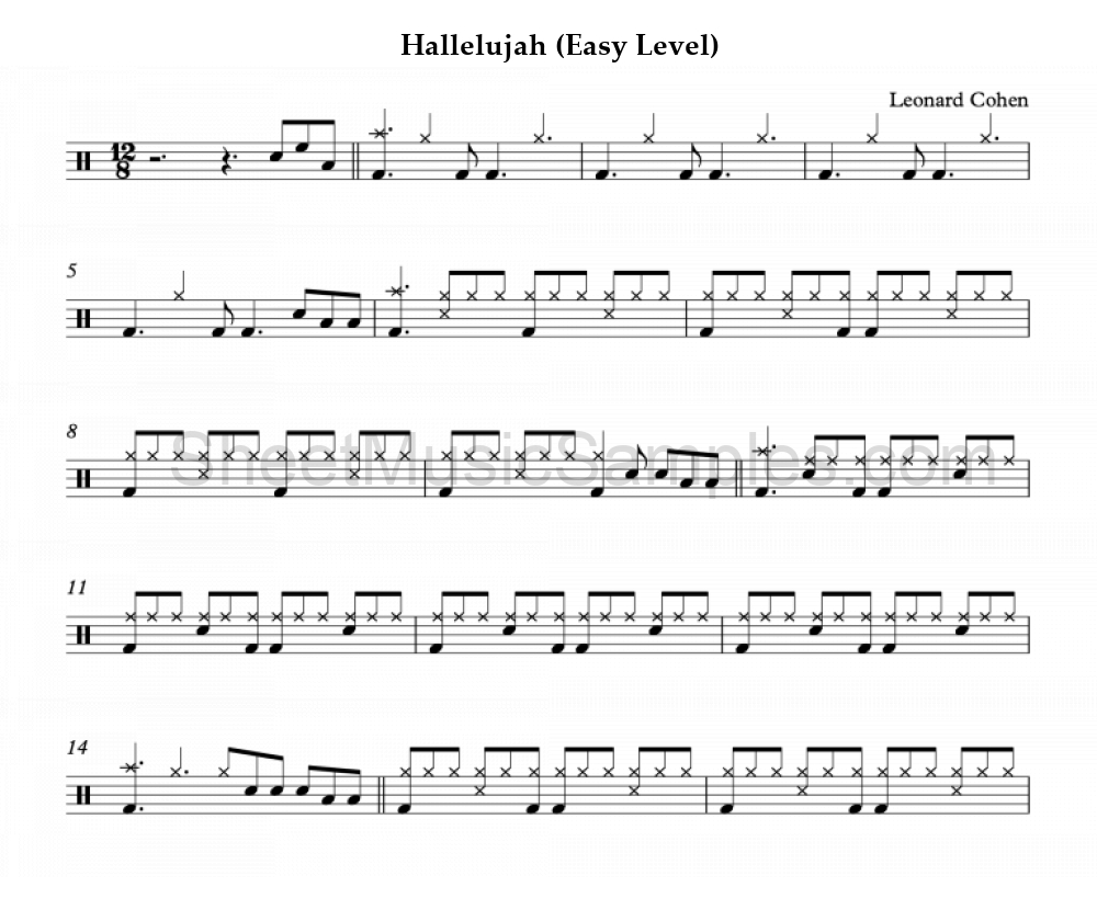 Hallelujah (Easy Level)