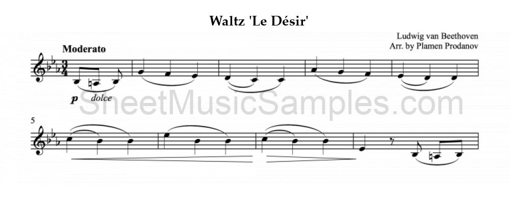 Waltz 'Le Désir'