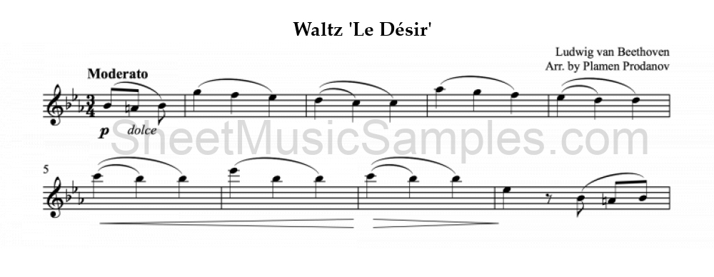 Waltz 'Le Désir'