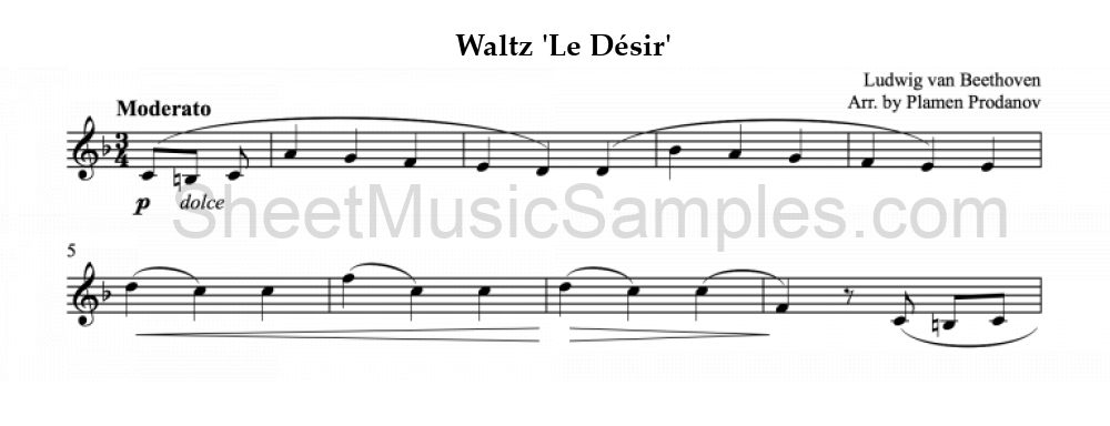 Waltz 'Le Désir'