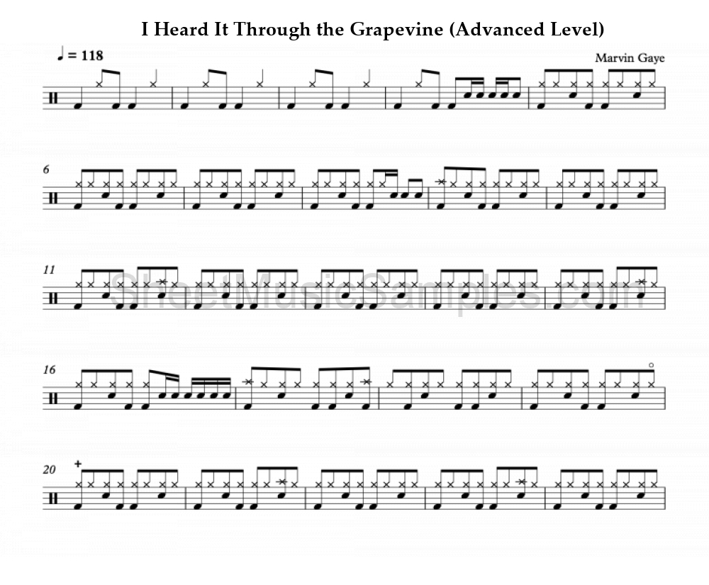 I Heard It Through the Grapevine (Advanced Level)