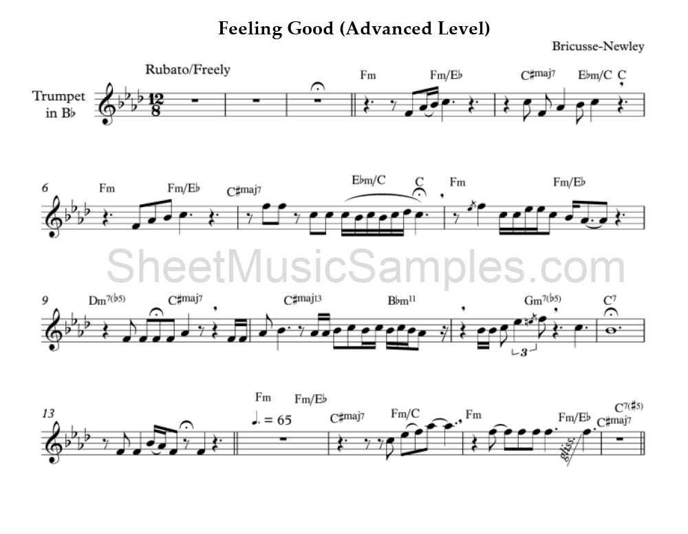 Feeling Good (Advanced Level)