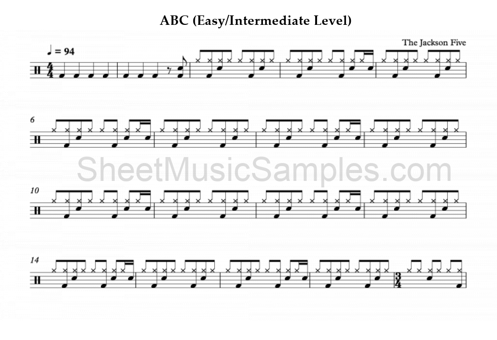 ABC (Easy/Intermediate Level)