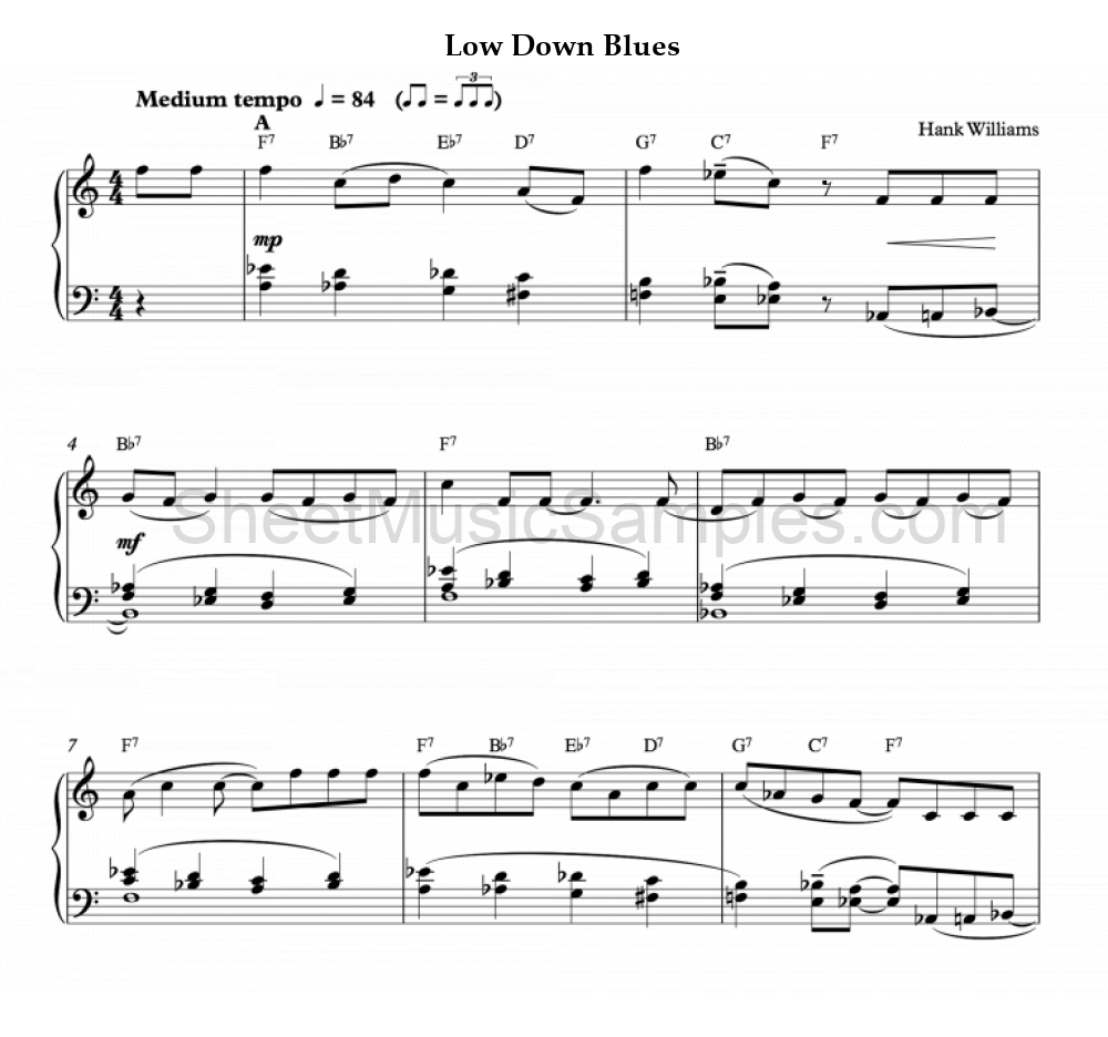 Low Down Blues