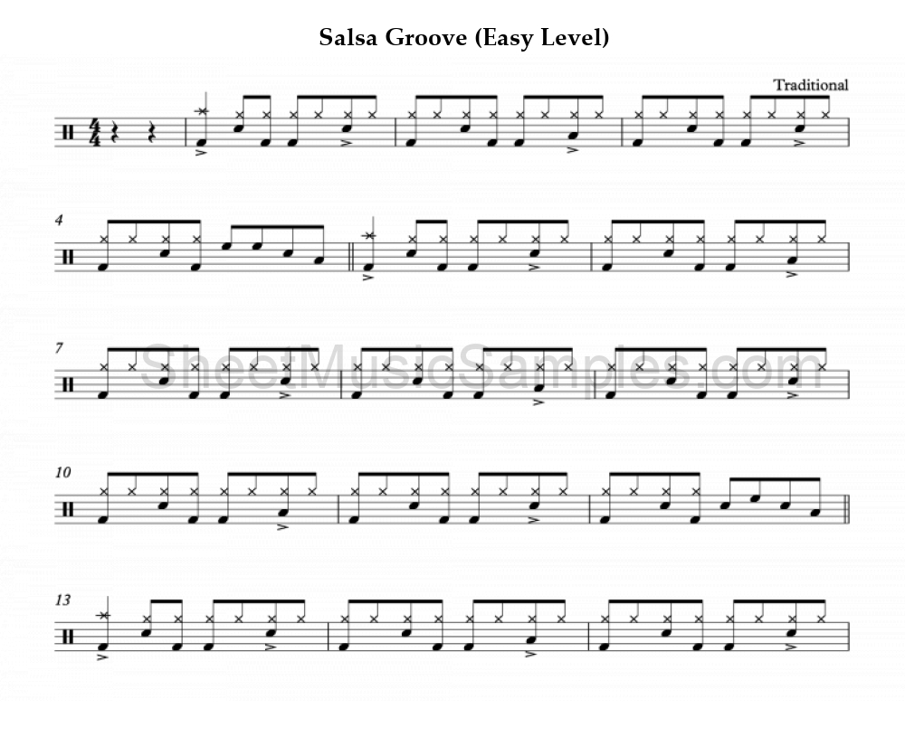 Salsa Groove (Easy Level)