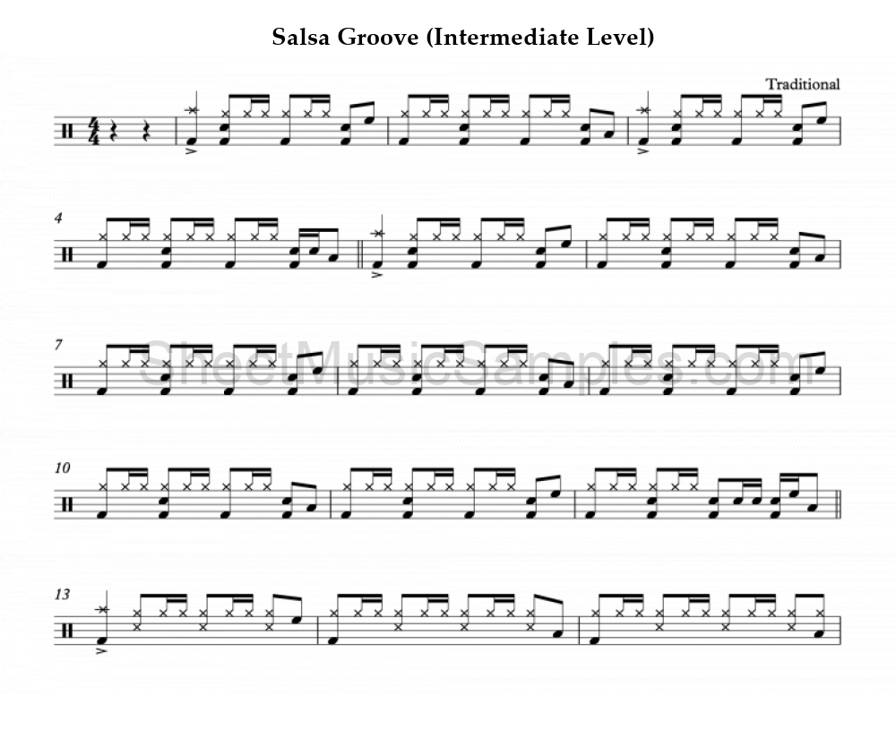 Salsa Groove (Intermediate Level)