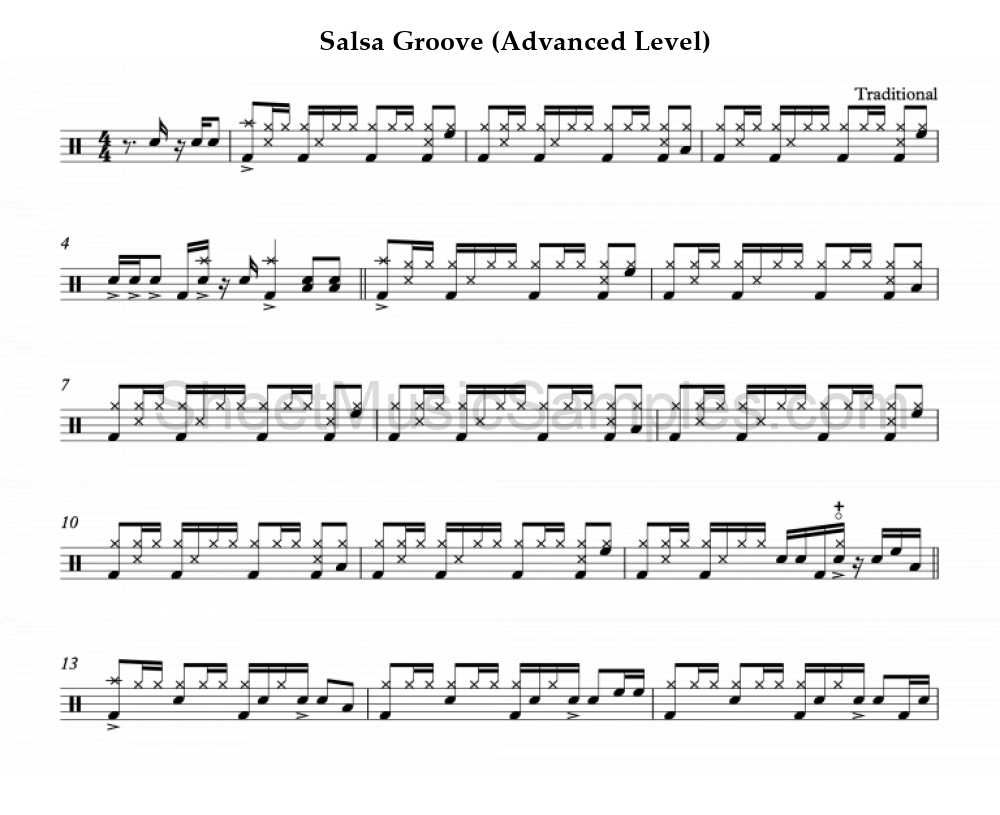 Salsa Groove (Advanced Level)