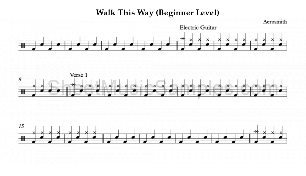 Walk This Way (Beginner Level)