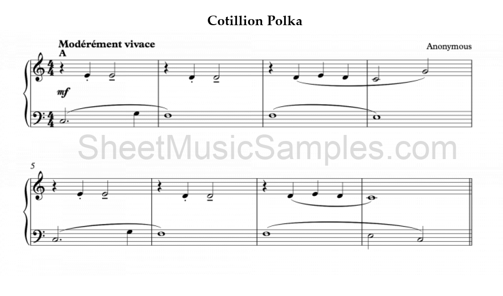 Cotillion Polka