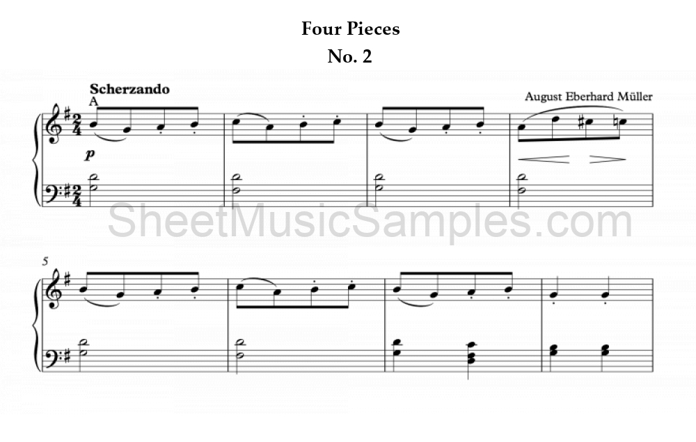 Four Pieces - No. 2