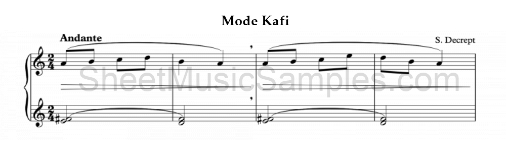 Mode Kafi