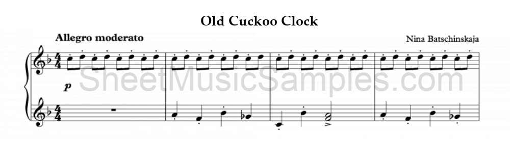 Old Cuckoo Clock