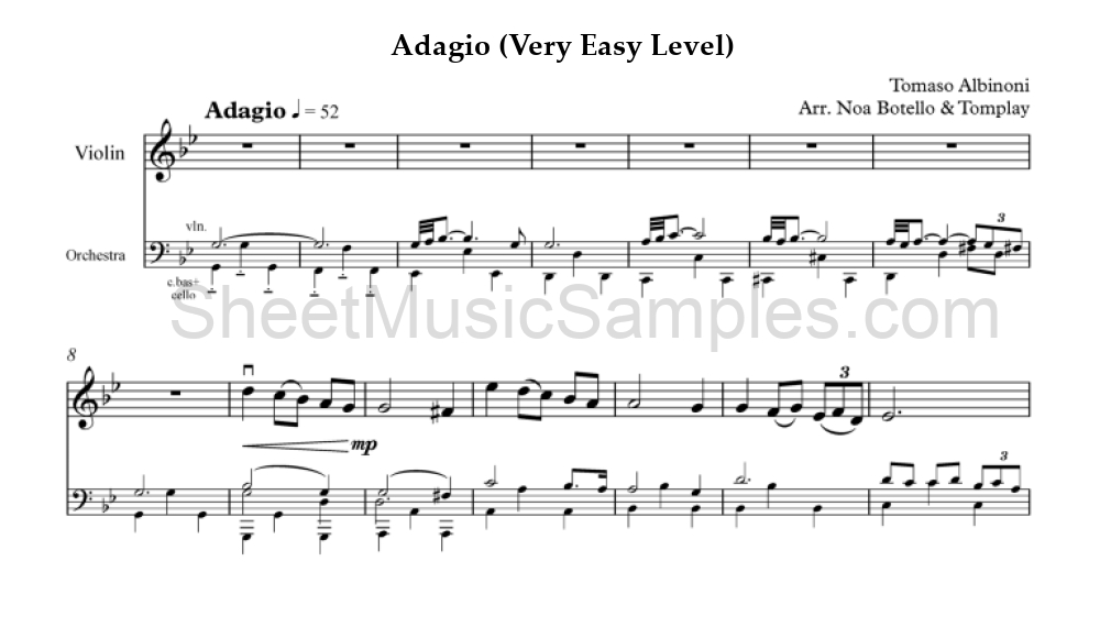 Adagio (Very Easy Level)