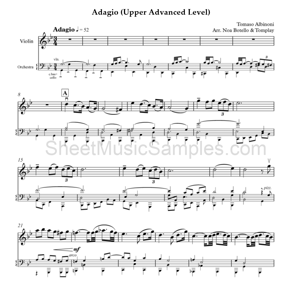 Adagio (Upper Advanced Level)