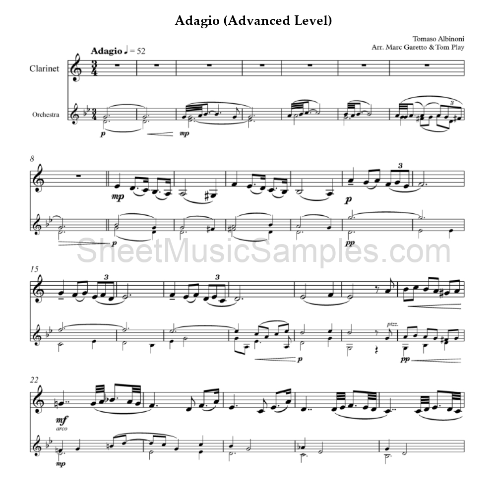 Adagio (Advanced Level)