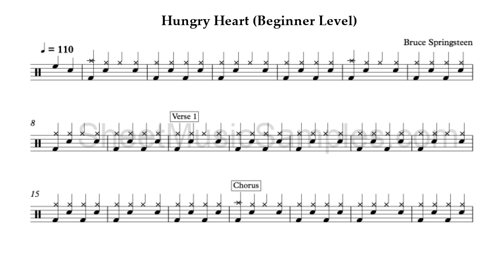 Hungry Heart (Beginner Level)