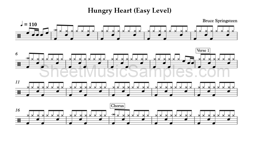 Hungry Heart (Easy Level)