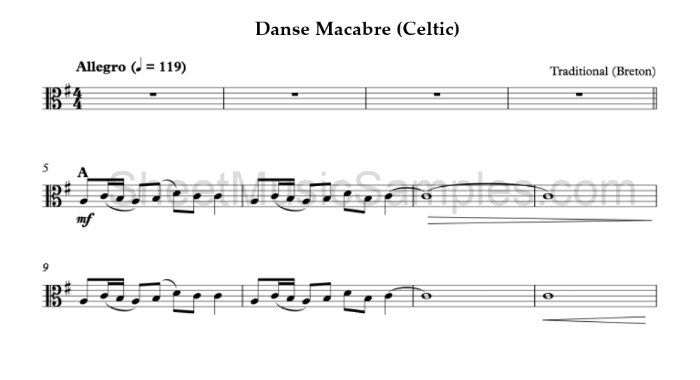 Danse Macabre (Celtic)