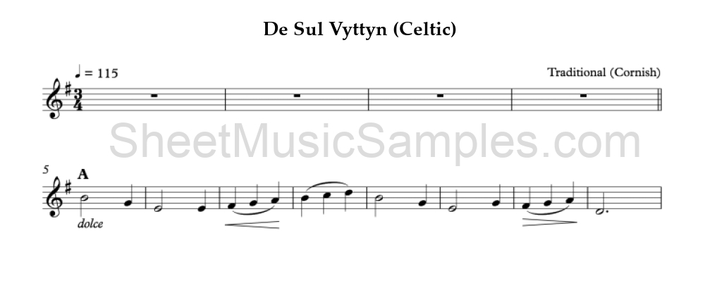 De Sul Vyttyn (Celtic)