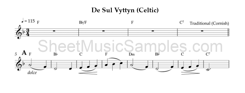 De Sul Vyttyn (Celtic)