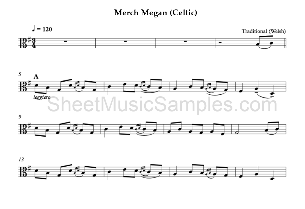 Merch Megan (Celtic)