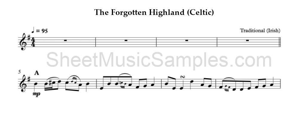 The Forgotten Highland (Celtic)