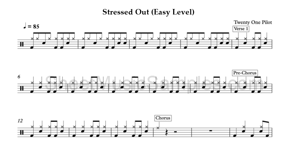 Stressed Out (Easy Level)