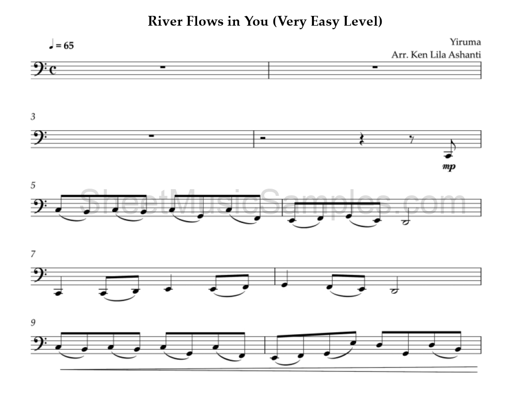 River Flows in You (Very Easy Level)