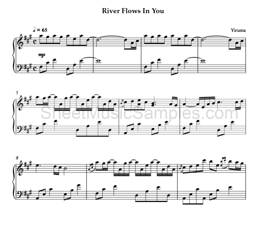 River Flows In You