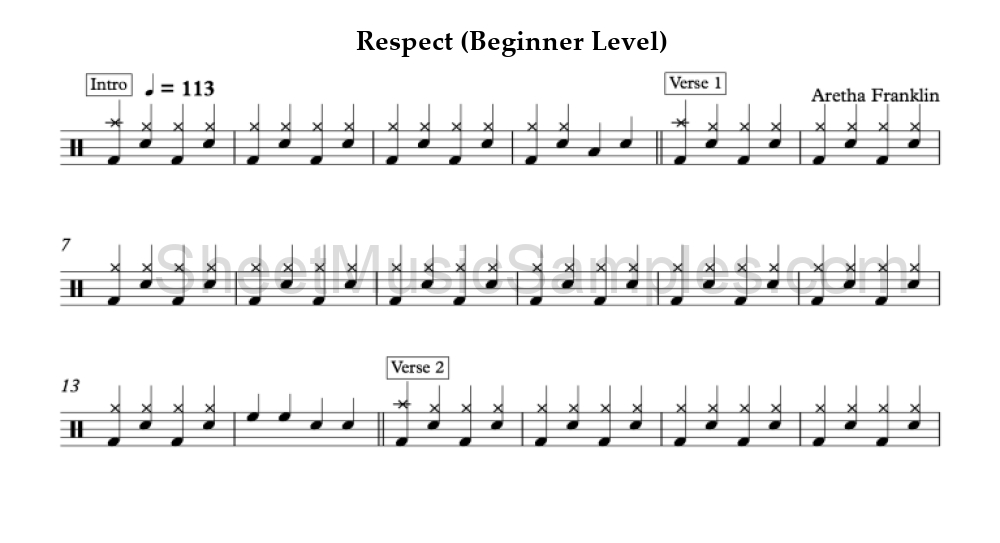 Respect (Beginner Level)