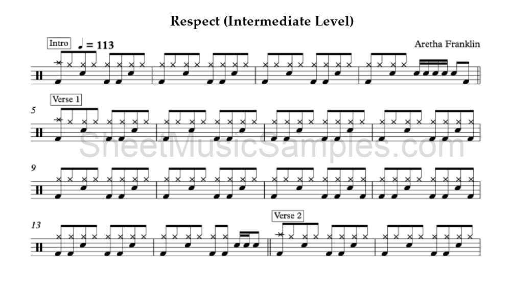 Respect (Intermediate Level)