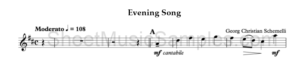 Evening Song