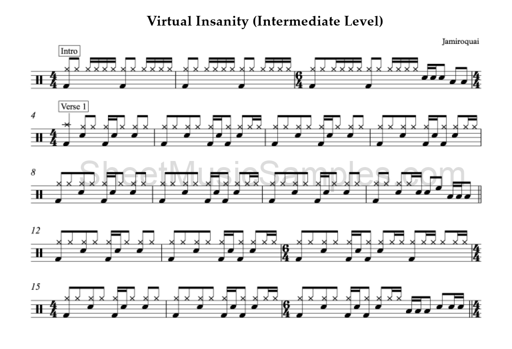 Virtual Insanity (Intermediate Level)