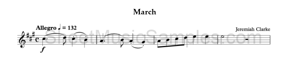 March