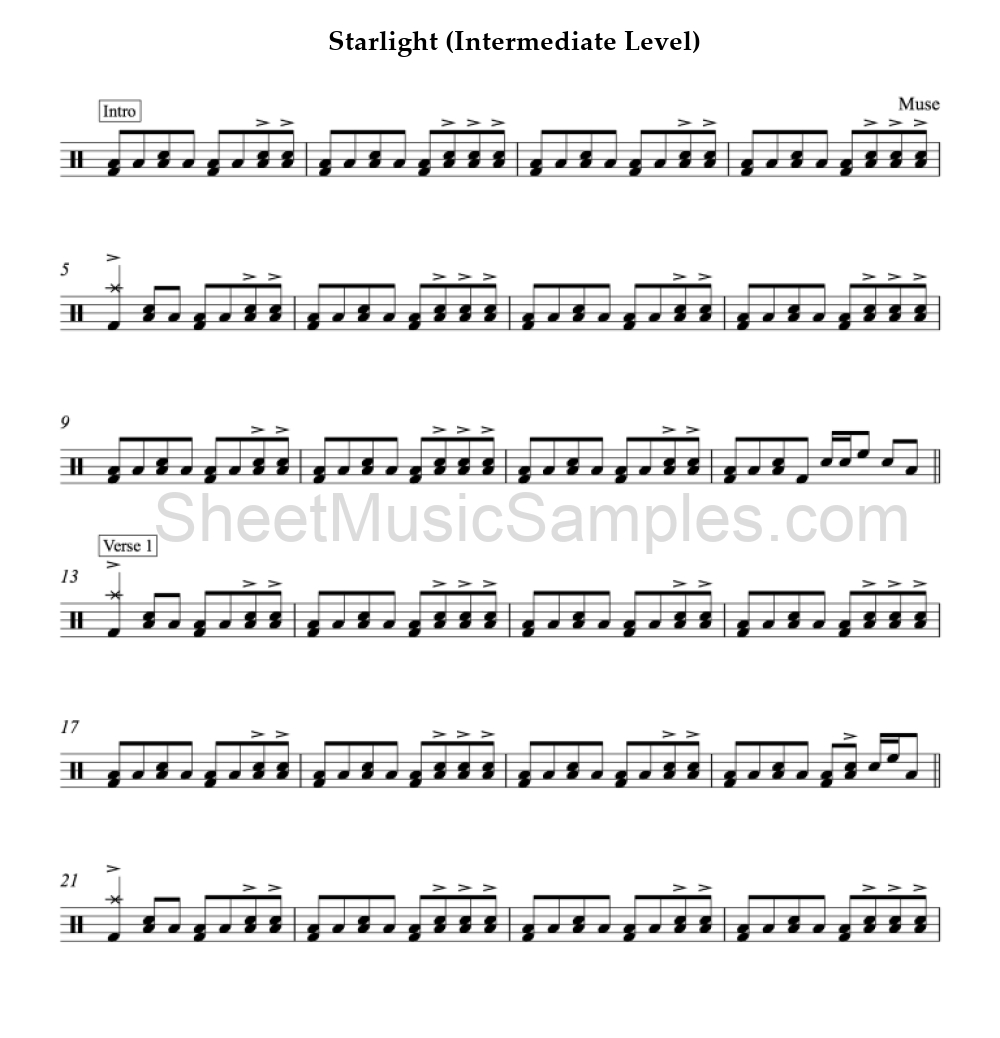 Starlight (Intermediate Level)